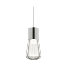 Load image into Gallery viewer, Alva 11-Light LED Pendant Light in White/Satin Nickel.

