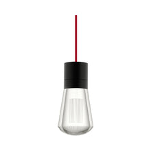 Load image into Gallery viewer, Alva LED Pendant Light in Red/Black.
