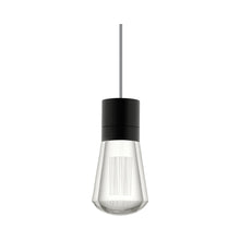 Load image into Gallery viewer, Alva LED Pendant Light in Gray/Black.
