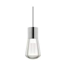 Load image into Gallery viewer, Alva LED Pendant Light in Gray/Satin Nickel.
