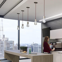 Load image into Gallery viewer, Alva LED Pendant Light in dining room.
