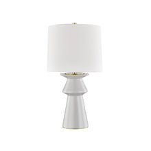 Load image into Gallery viewer, Amagansett Table Lamp in Gray.
