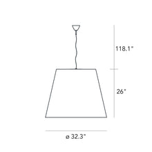 Load image into Gallery viewer, Amax Pendant Light - line-drawing.
