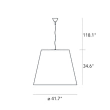 Load image into Gallery viewer, Amax Pendant Light - line-drawing.
