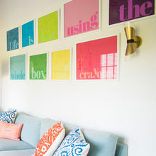 Load image into Gallery viewer, Angie Wall Light in living room.
