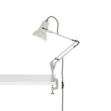 Load image into Gallery viewer, Original 1227 Desk Lamp in Linen White/Chrome (Small/Clamp).
