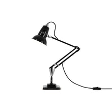 Load image into Gallery viewer, Original 1227 Desk Lamp in Gloss Jet Black/Chrome (Small/Standard Desk Base).
