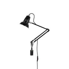 Load image into Gallery viewer, Original 1227 Desk Lamp in Gloss Jet Black/Chrome (Small/Wall Bracket).

