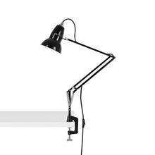 Load image into Gallery viewer, Original 1227 Desk Lamp in Gloss Jet Black/Chrome (Medium/Clamp).
