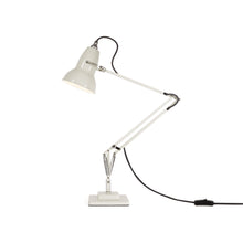 Load image into Gallery viewer, Original 1227 Desk Lamp in Linen White/Chrome (Medium/Standard Desk Base).
