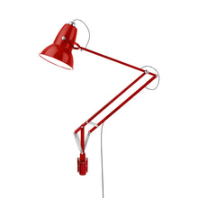 Load image into Gallery viewer, Original 1227 Desk Lamp in Crimson Red/Chrome (Large/Wall Bracket).
