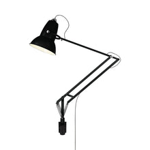 Load image into Gallery viewer, Original 1227 Desk Lamp in Satin Jet Black/Chrome (Large/Wall Bracket).
