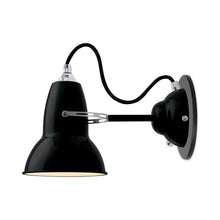 Load image into Gallery viewer, Original 1227 Wall Light in Jet Black/Chrome.
