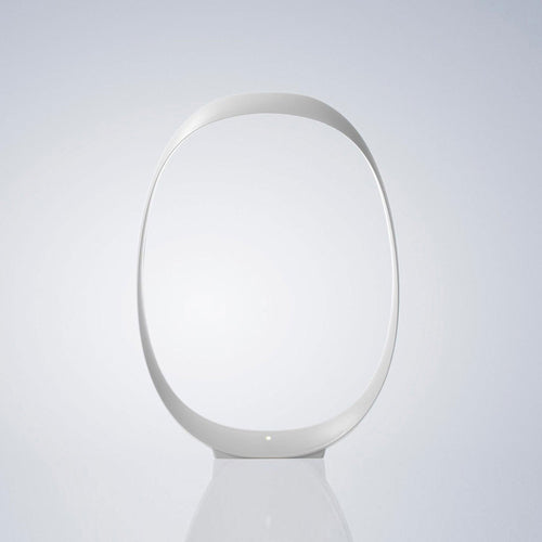 Anisha LED Table Lamp in White.