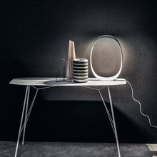 Load image into Gallery viewer, Anisha LED Table Lamp in dining room.
