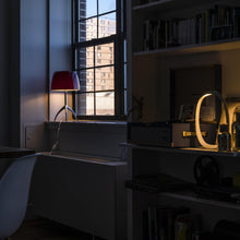 Load image into Gallery viewer, Anisha LED Table Lamp in living room.
