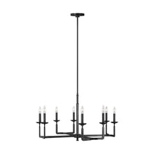 Load image into Gallery viewer, Ansley Chandelier in Grey.
