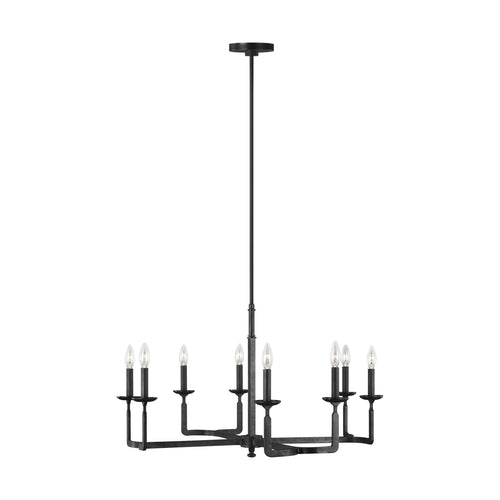 Ansley Chandelier in Grey.