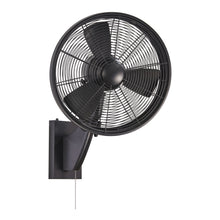 Load image into Gallery viewer, Anywhere Oscillating Fan in Matte Black / Black.
