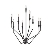 Load image into Gallery viewer, Archie Chandelier in 8-Light/Old Bronze.
