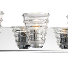Load image into Gallery viewer, Arctic Bath Vanity Light Detail.
