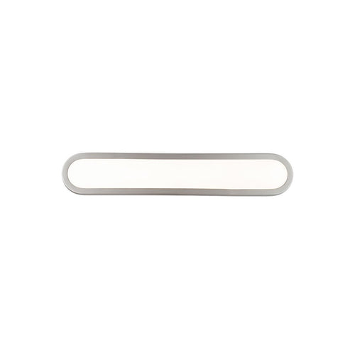 Argo LED Bath Vanity Light in Silver.