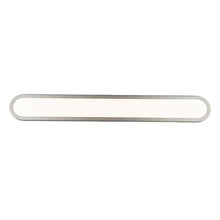 Load image into Gallery viewer, Argo LED Bath Vanity Light in Large/Brushed Nickel.
