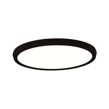 Load image into Gallery viewer, Argo LED Flush Mount Ceiling Light in Large/2700K/Black.
