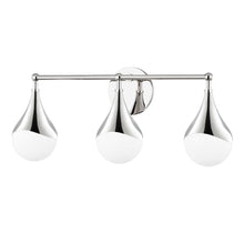 Load image into Gallery viewer, Ariana LED Bath Vanity Light in Polished Nickel/3-Light.
