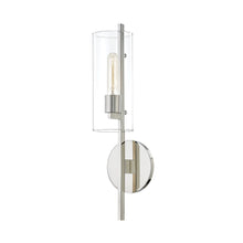 Load image into Gallery viewer, Ariel Wall Light in Polished Nickel (1-Light).

