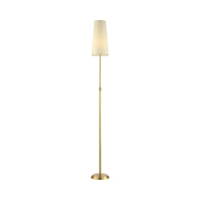 Load image into Gallery viewer, Attendorn Floor Lamp in Satin Brass.
