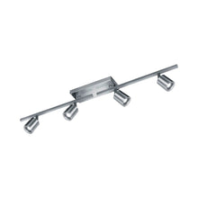 Load image into Gallery viewer, Cayman LED Adjustable Ceiling Light in Satin Nickel.
