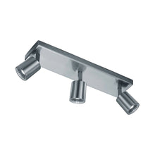 Load image into Gallery viewer, Cayman LED Ceiling /Wall Light in Satin Nickel (3-Light).
