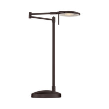 Load image into Gallery viewer, Dessau Turbo LED Table Lamp in Bronze.

