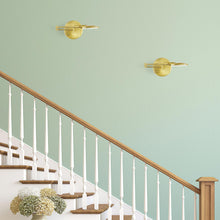 Load image into Gallery viewer, Dessau Turbo LED Wall Light in stair.

