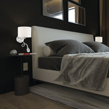 Load image into Gallery viewer, Grannus Wall Light in bedroom.
