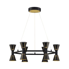 Load image into Gallery viewer, Houston LED Chandelier in Detail.
