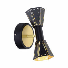 Load image into Gallery viewer, Houston LED Wall Light in Detail.
