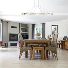 Load image into Gallery viewer, Krone LED Chandelier in dining room.
