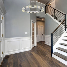 Load image into Gallery viewer, Krone LED Chandelier in living room.
