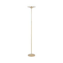 Load image into Gallery viewer, Leipzig LED Floor Lamp in Satin Brass.
