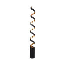 Load image into Gallery viewer, Spiral LED Floor Lamp.
