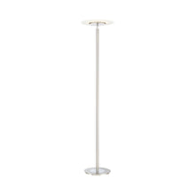 Load image into Gallery viewer, Tampa LED Floor Lamp in Satin Nickel (Single Pole).
