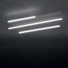 Load image into Gallery viewer, Alphabet of Light LED Linear Suspension Light in Detail.
