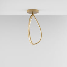 Load image into Gallery viewer, Arrival LED Semi Flush Mount Ceiling Light in Detail.
