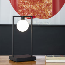 Load image into Gallery viewer, Curiosity LED Table Lamp in living room.
