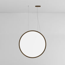 Load image into Gallery viewer, Discovery LED Vertical Suspension Light in Bronze/Standard (Large).
