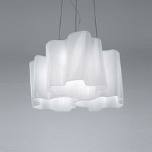Load image into Gallery viewer, Logico Triple Nested Pendant Light in Milky White (Small).
