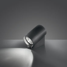 Load image into Gallery viewer, Oblique LED Floor With Ground Spike in Detail.
