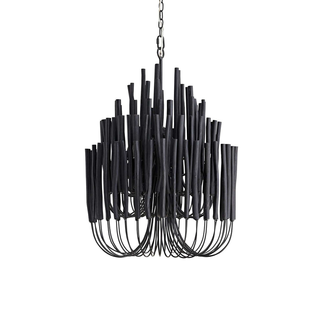Tilda Chandelier in Black (5-Light).
